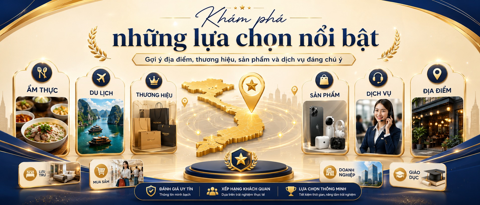 Khám phá những lựa chọn nổi bật